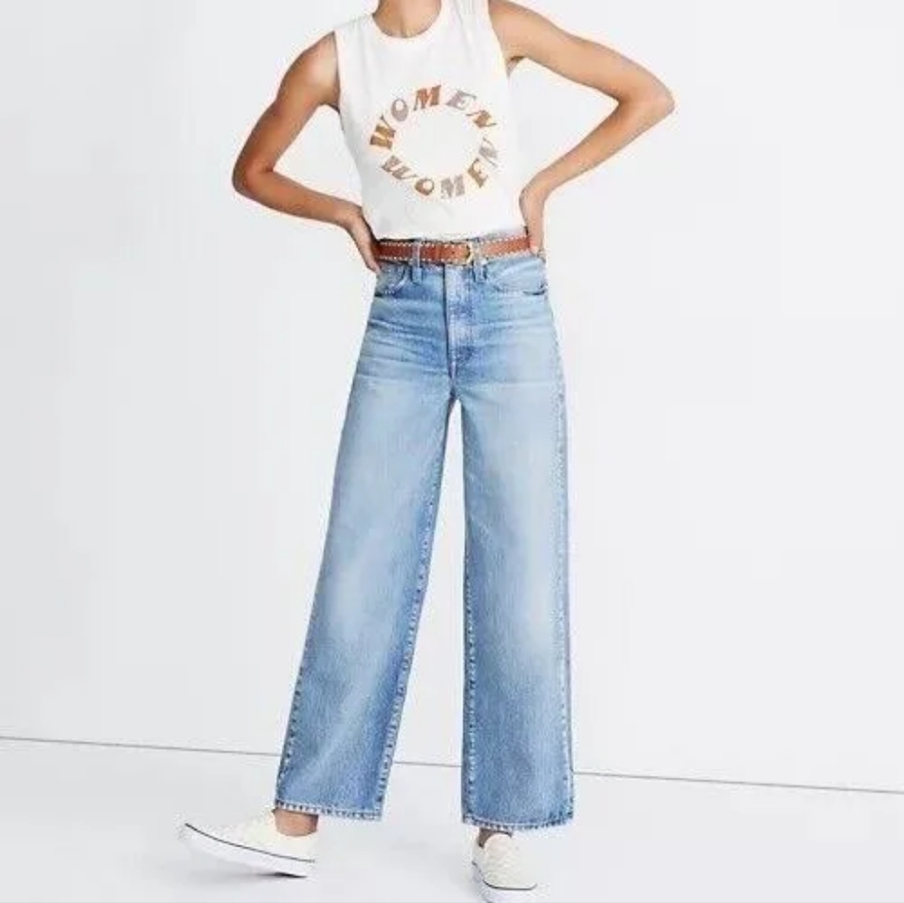 Madewell Rivet & Thread wide leg Jeans 27